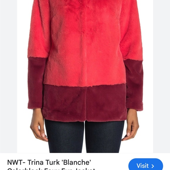 WINTER SALE - Trina Turk Coat - Picture 2 of 9